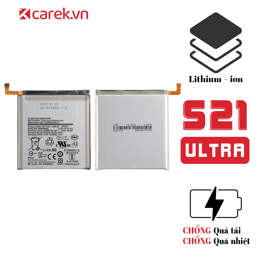 Pin Samsung Galaxy S21 Ultra