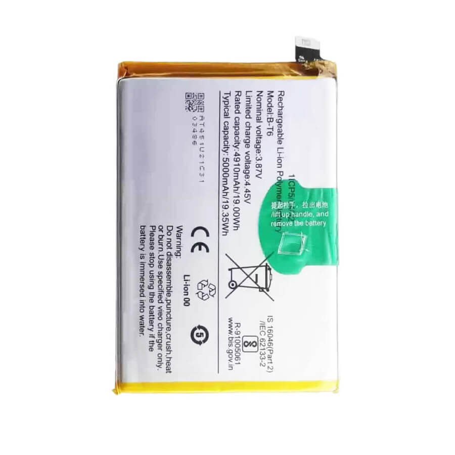 Thay pin Vivo T1 (Snapdragon 778G)