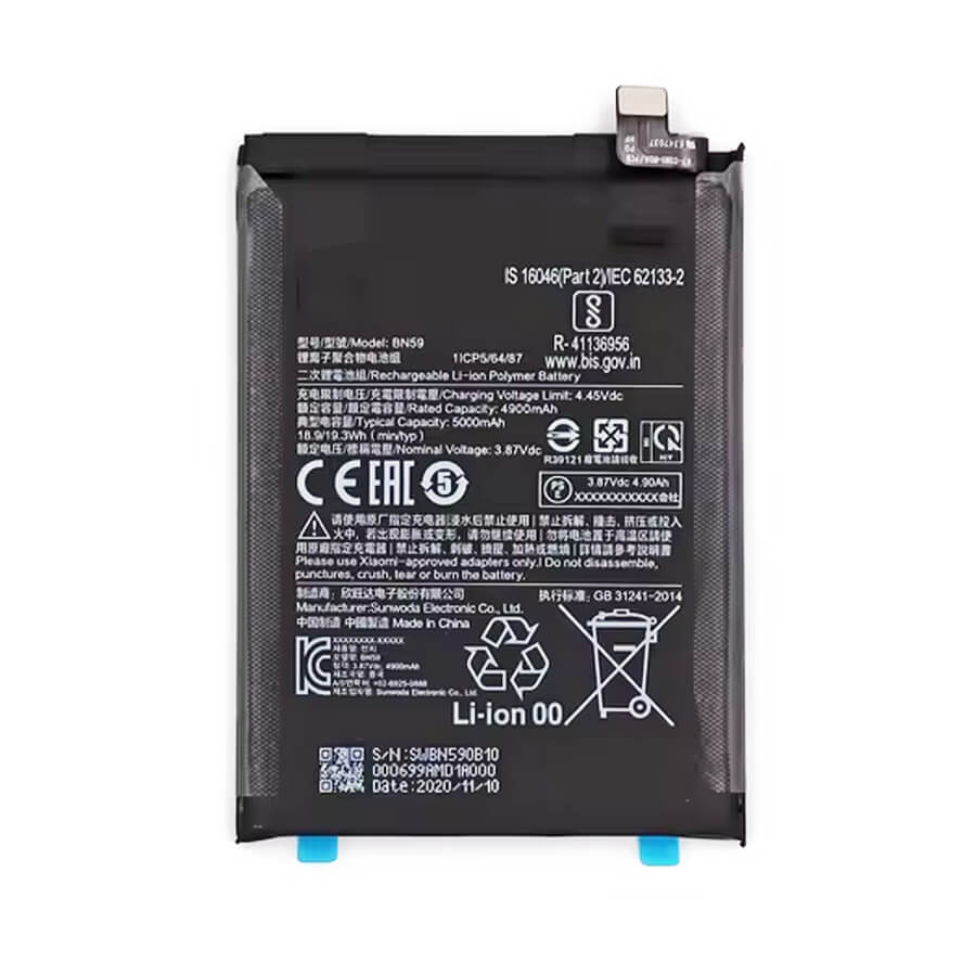 Thay pin Xiaomi Redmi Note 10
