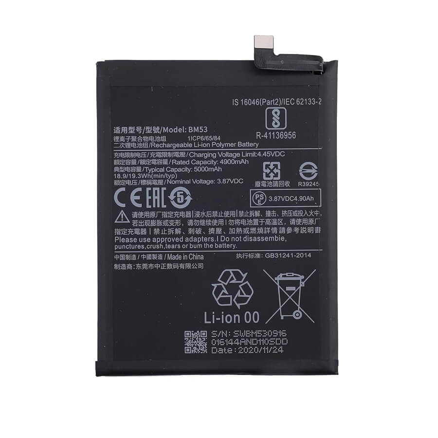 Thay pin Xiaomi Redmi Note 10T 5G