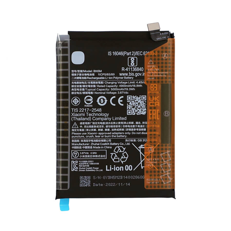 Thay pin Xiaomi Redmi Note 12 4G
