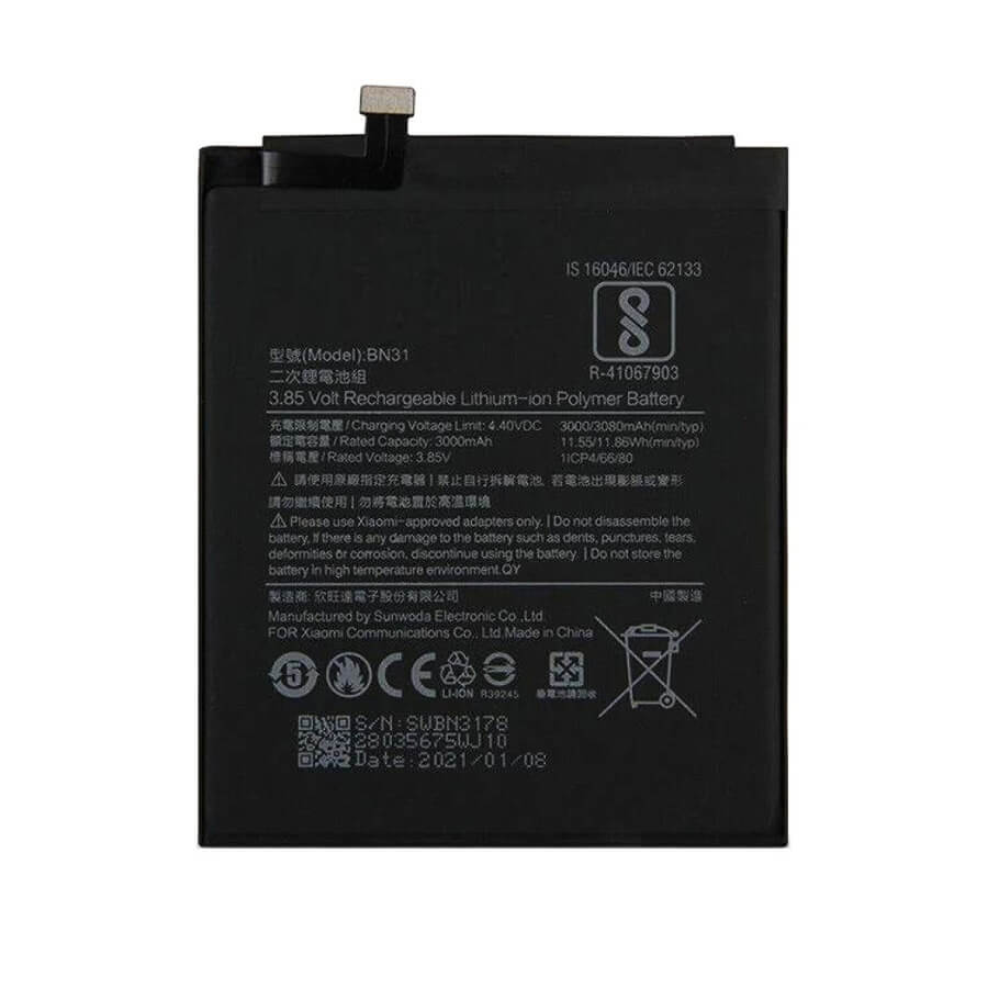 Thay pin Xiaomi Redmi Note 5A (Redmi Y1)