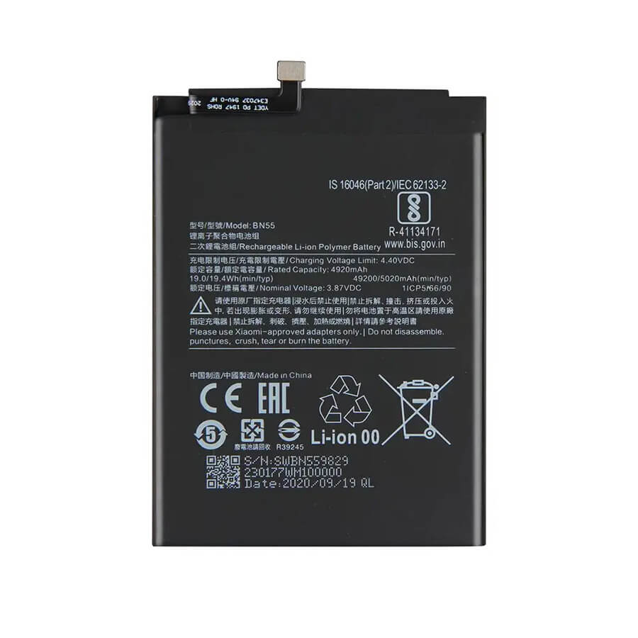 Thay pin Xiaomi Redmi Note 9S
