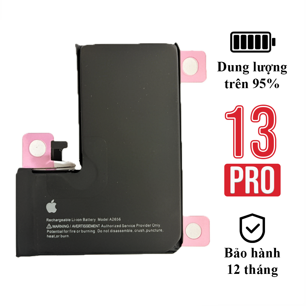 Pin Zin Tháo Máy iPhone 13 Pro Dung Lượng Trên 95% – Pin Chính Hãng Apple
