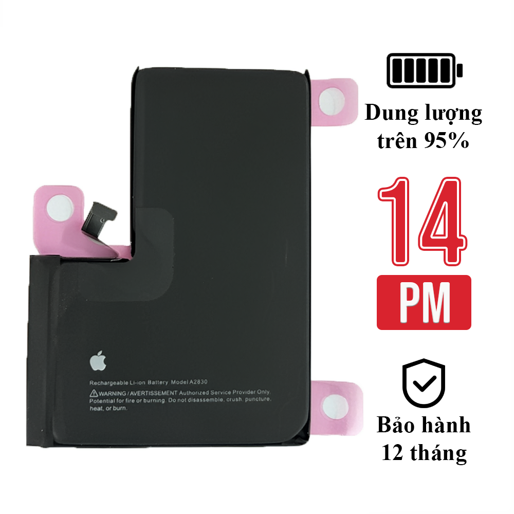 Pin Zin Tháo Máy iPhone 14 Pro Max Dung Lượng Trên 95% – Pin Chính Hãng Apple