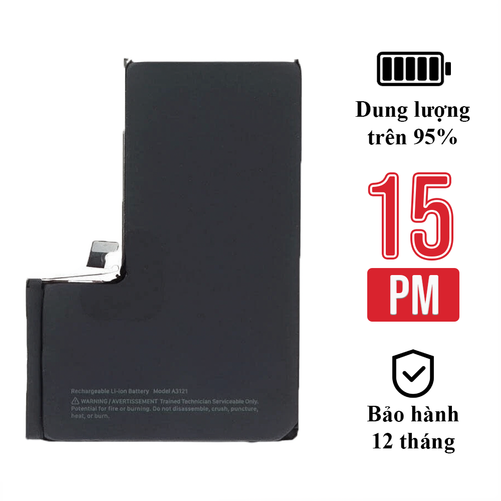 Pin Zin Tháo Máy iPhone 15 Pro Max Dung Lượng Trên 95% – Pin Chính Hãng Apple