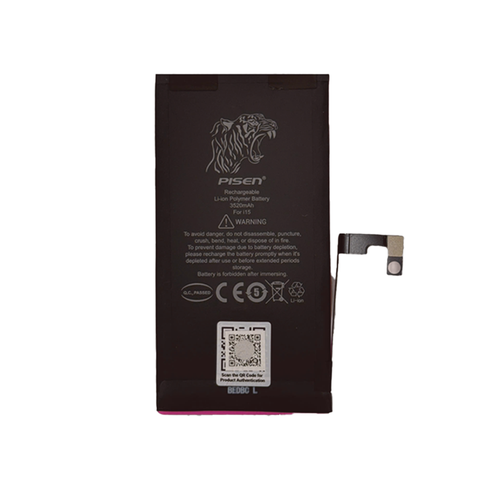 Pin iPhone 15 Plus chính hãng Pisen