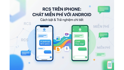 RCS trên iPhone là gì? Cách bật nhắn tin miễn phí với Android cực dễ