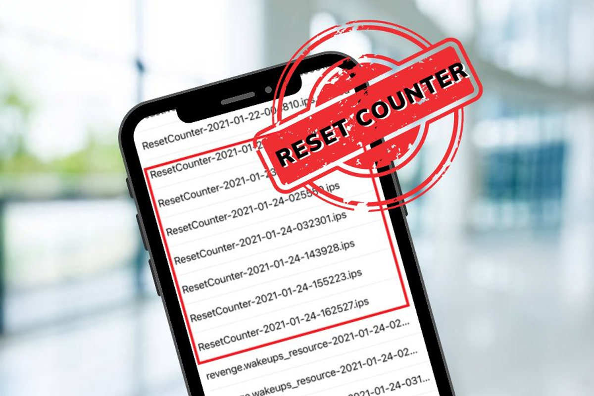 Thế nào là Reset Counter và Panic Full? Khi nào cần đi sửa chữa máy? - Hình 1