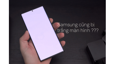 Màn hình Samsung bị trắng xóa: Nguyên nhân và 5 cách khắc phục hiệu quả