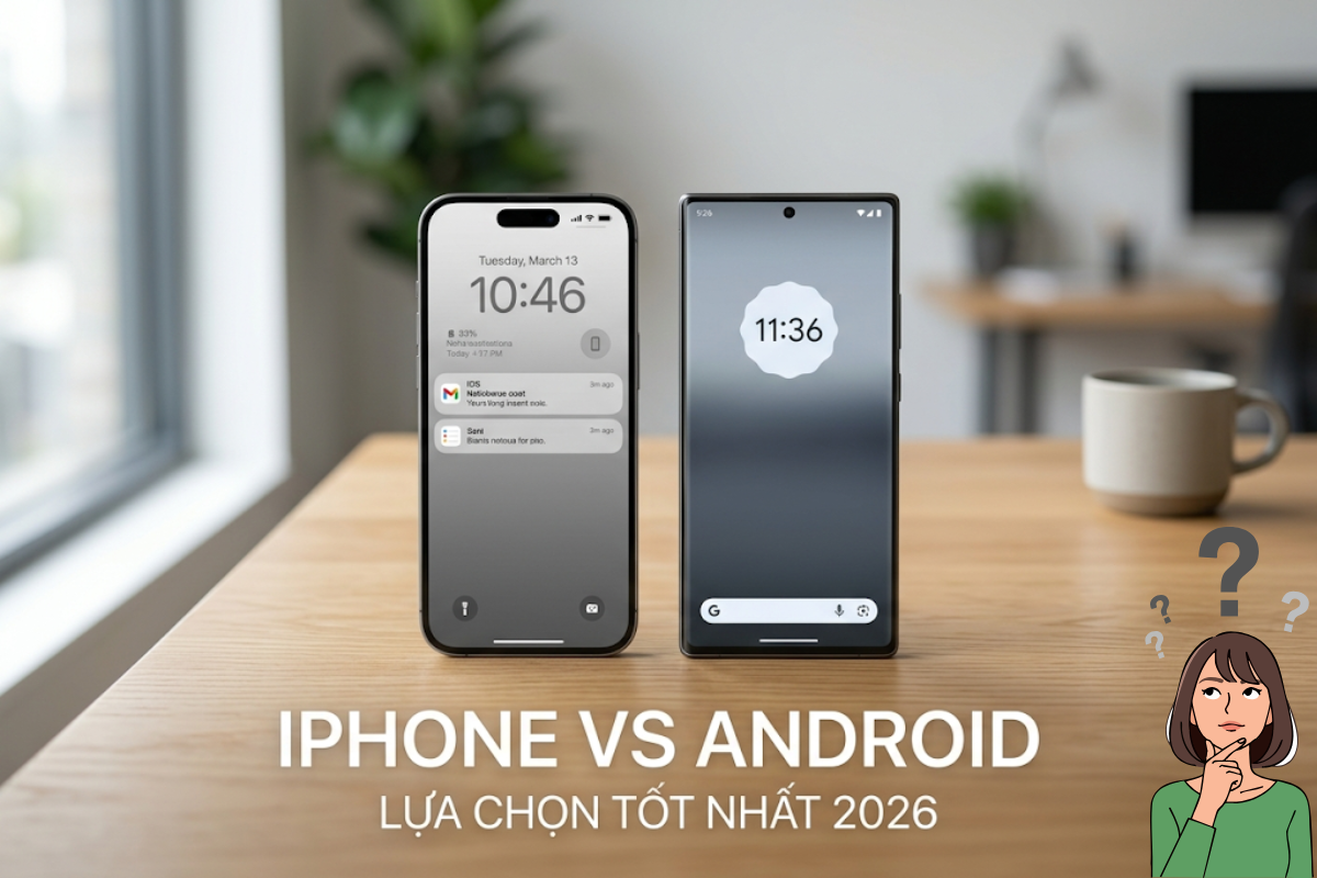 So sánh iPhone và Android 2026: Đâu là lựa chọn đỉnh nhất cho bạn?