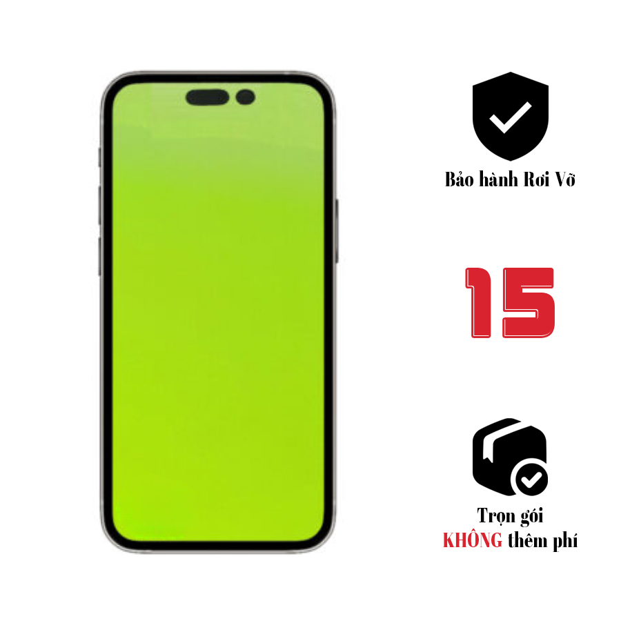 Xử lý màn hình trắng xanh iPhone 15