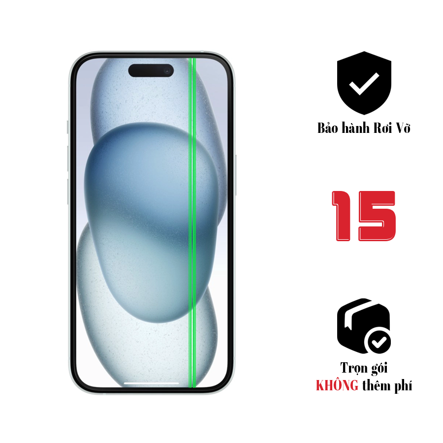 Xử lý sọc màn hình iPhone 15