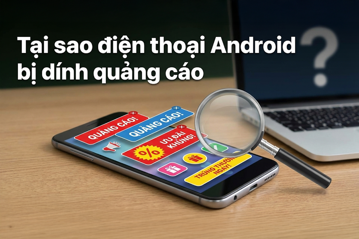 Tại sao điện thoại Android bị dính quảng cáo? Cách xử lý triệt để nhất