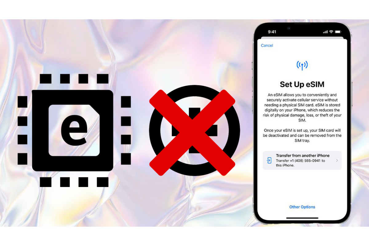 Tại sao iPhone của bạn lại không có mục Add eSIM?