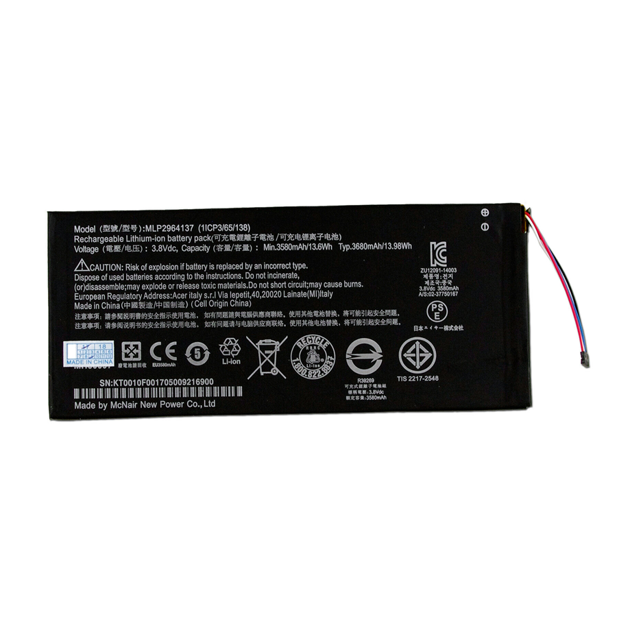 Thay pin Acer Iconia X12