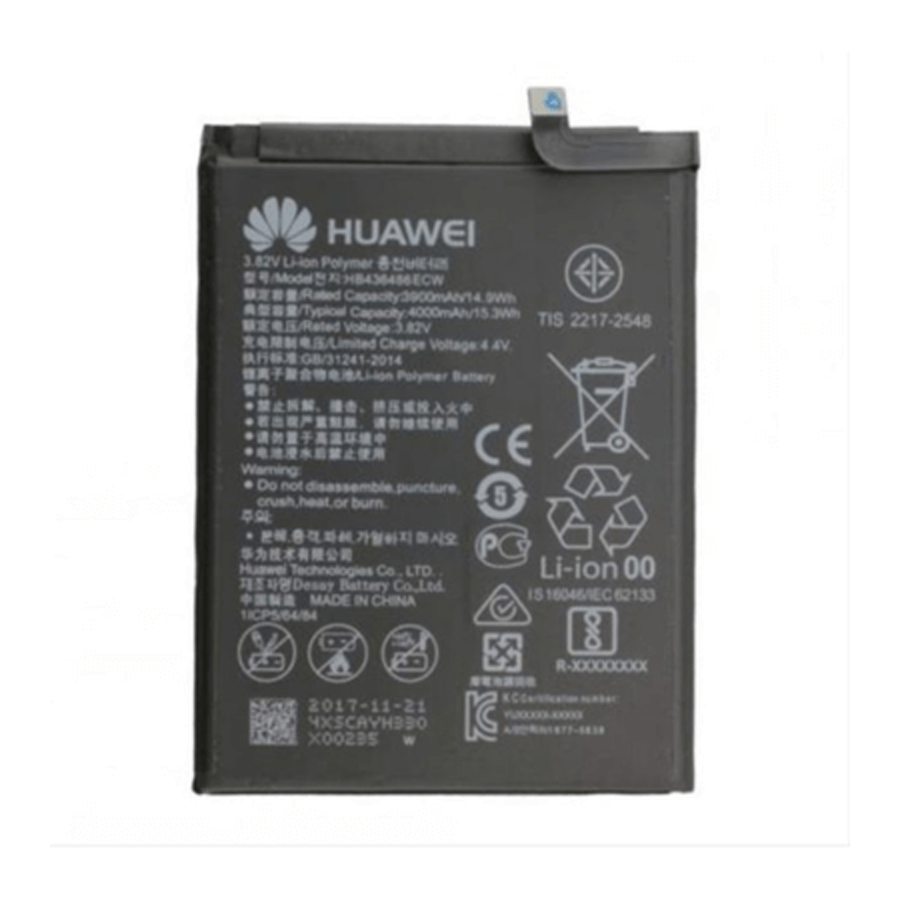 Thay pin Huawei Y9 Prime (2019)