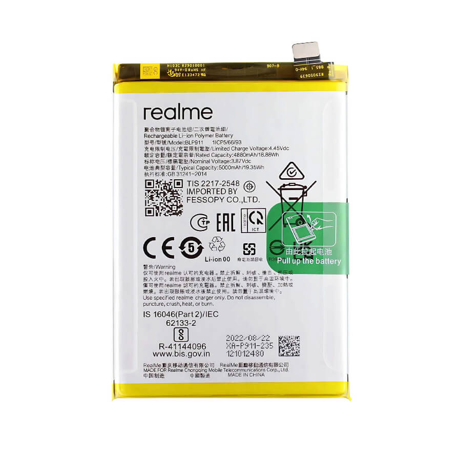 Thay pin Realme 9 Pro+