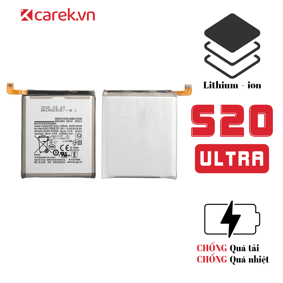 Pin Samsung Galaxy S20 Ultra