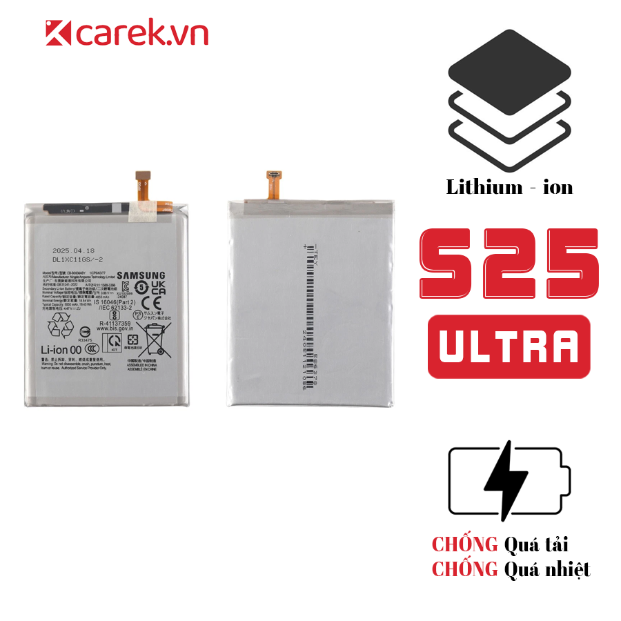 Pin Samsung Galaxy S25 Ultra