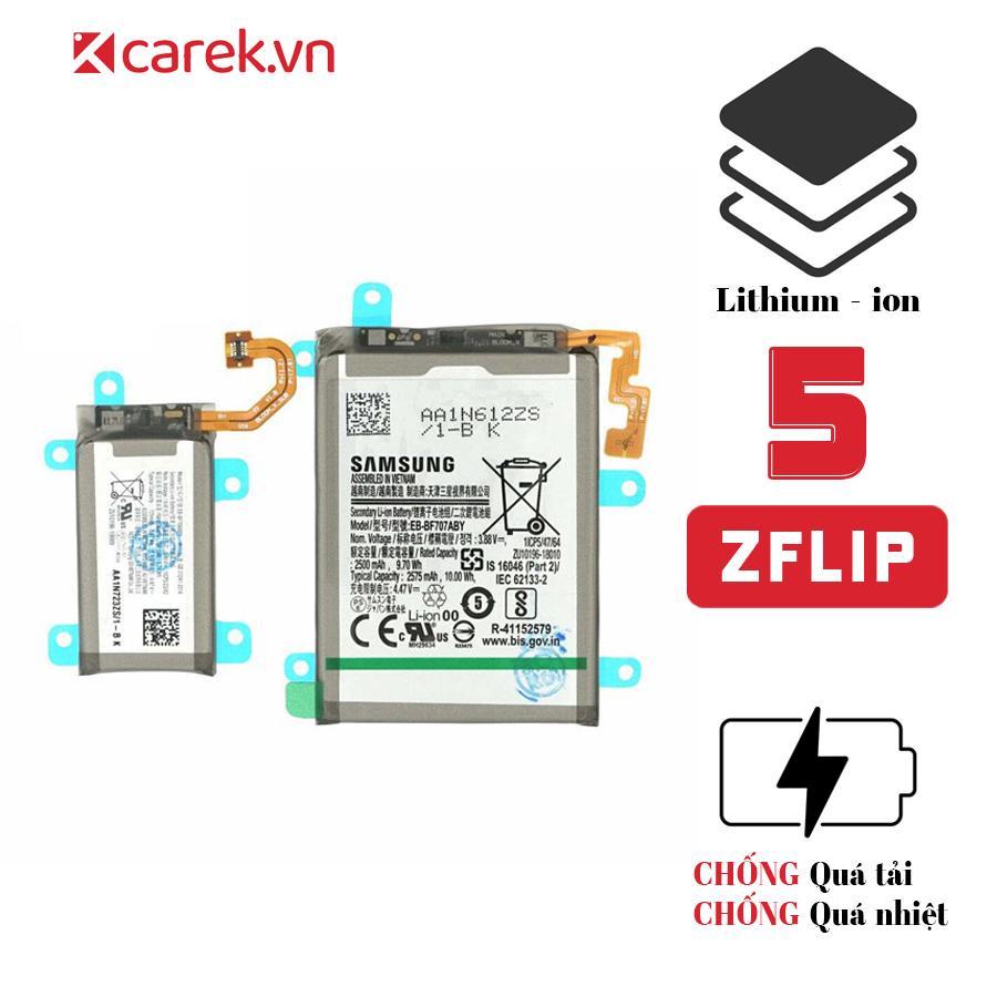Pin Samsung Galaxy Z Flip 5