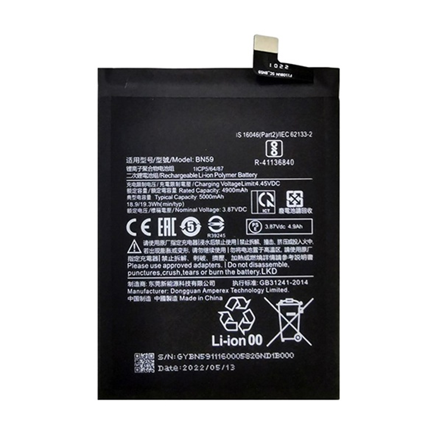 Pin Xiaomi Redmi 10 5G