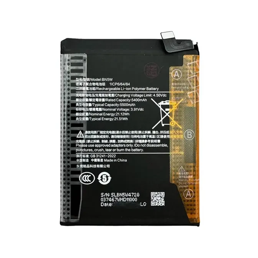 Pin Xiaomi Redmi Note 14 Pro