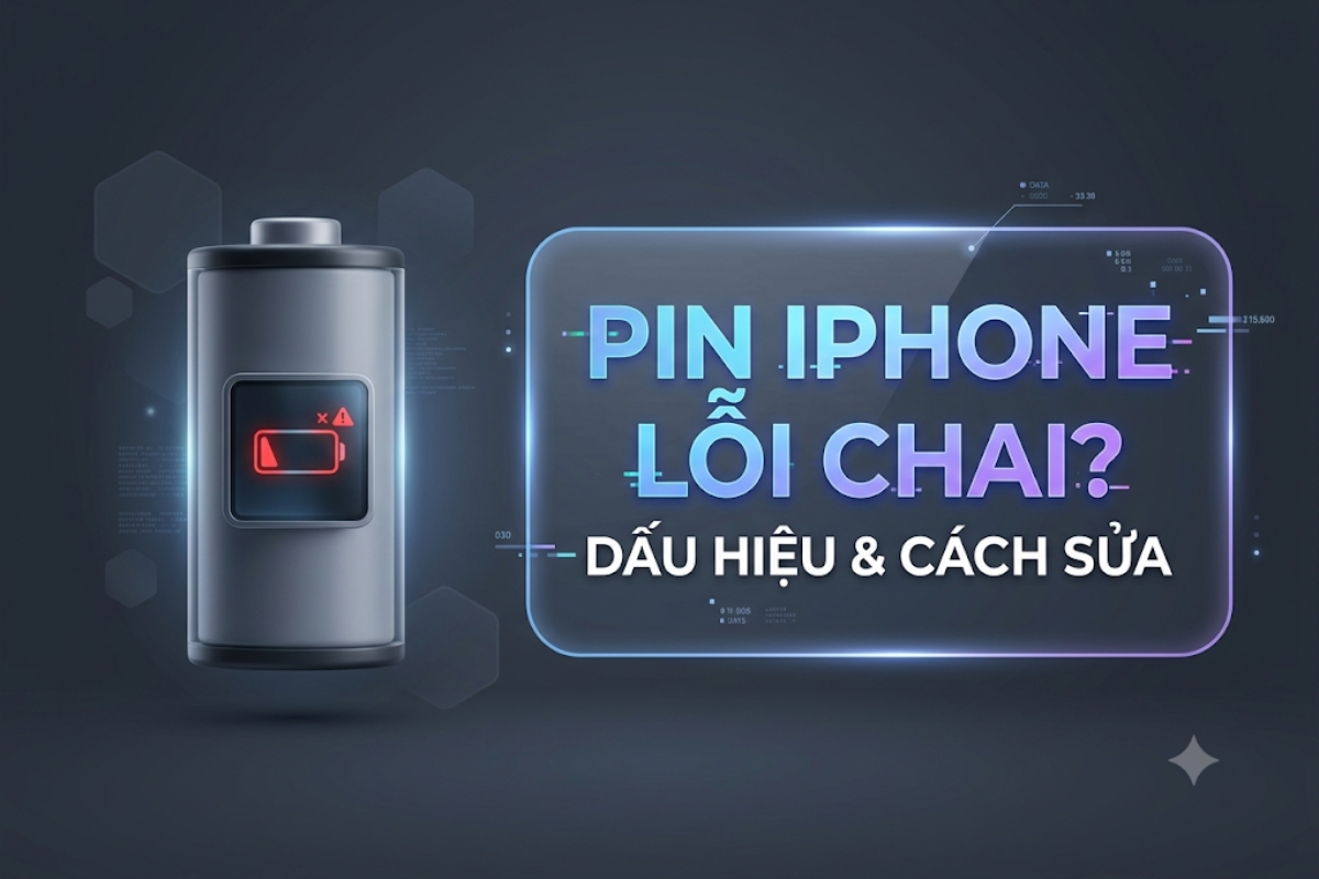 Pin chai pin lỗi là gì? Cách nhận biết và khắc phục trên iPhone