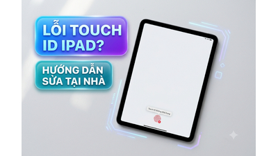 Touch ID iPad Chập Chờn Không Dùng Được? 5 Cách Sơ Cứu Tại Nhà