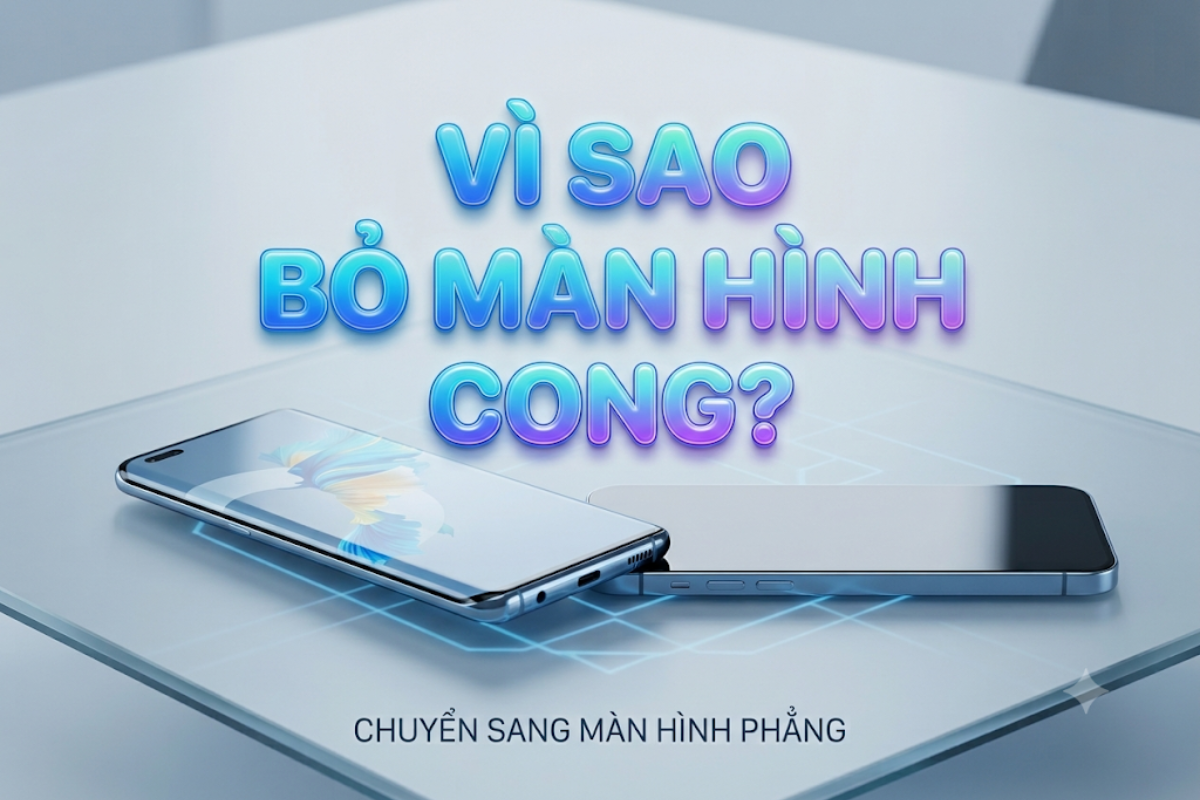 Vì sao smartphone Android dần từ bỏ màn hình cong? Lý do bất ngờ