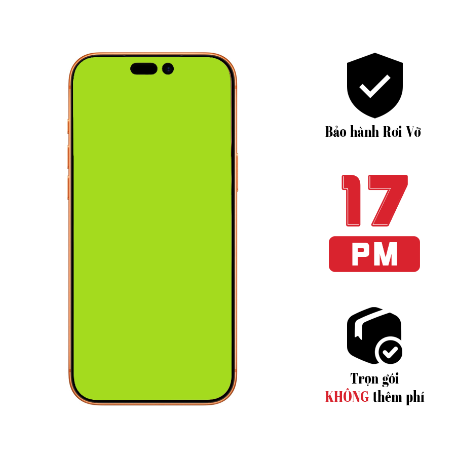 Xử lý màn hình trắng xanh iPhone 17 Pro Max