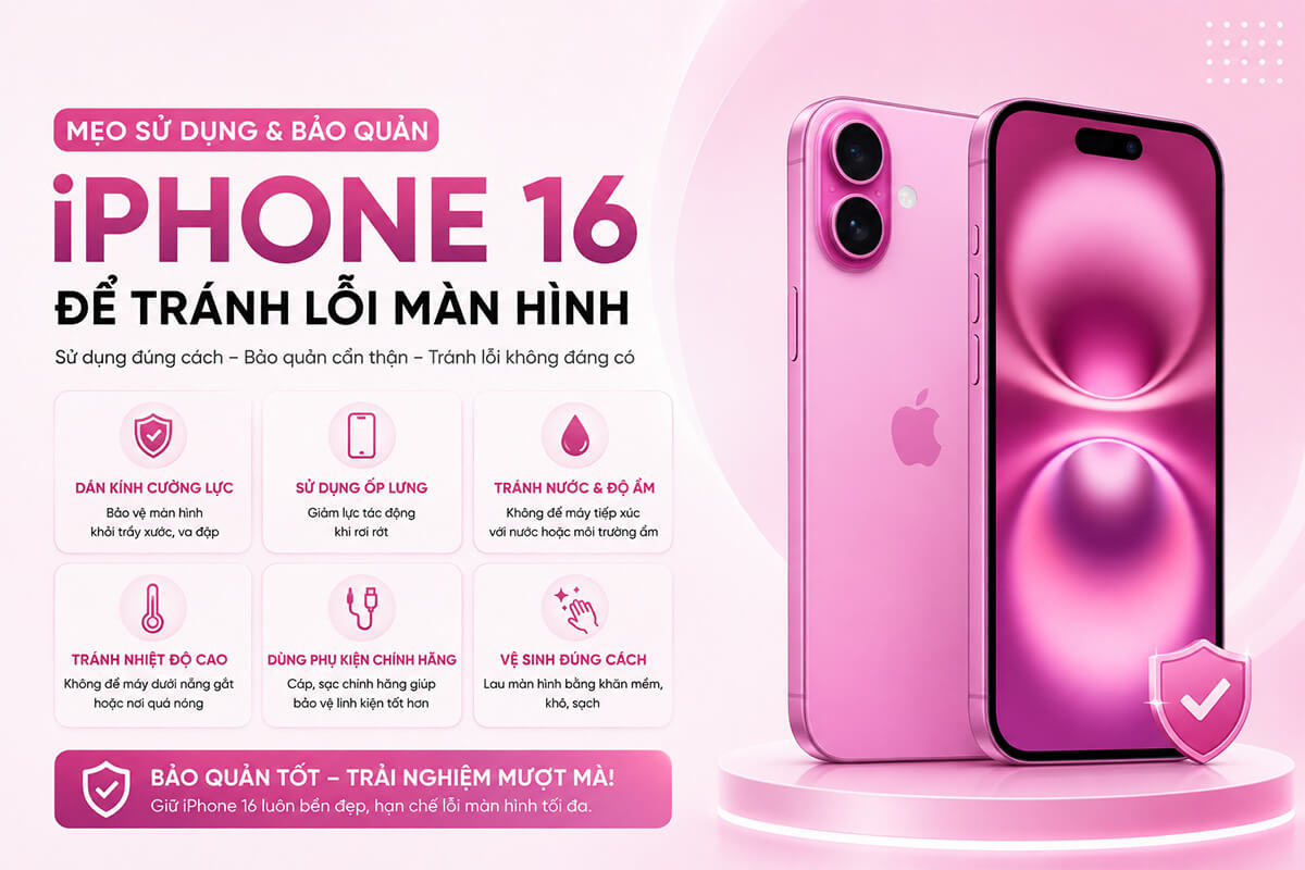 Mẹo sử dụng iPhone 16