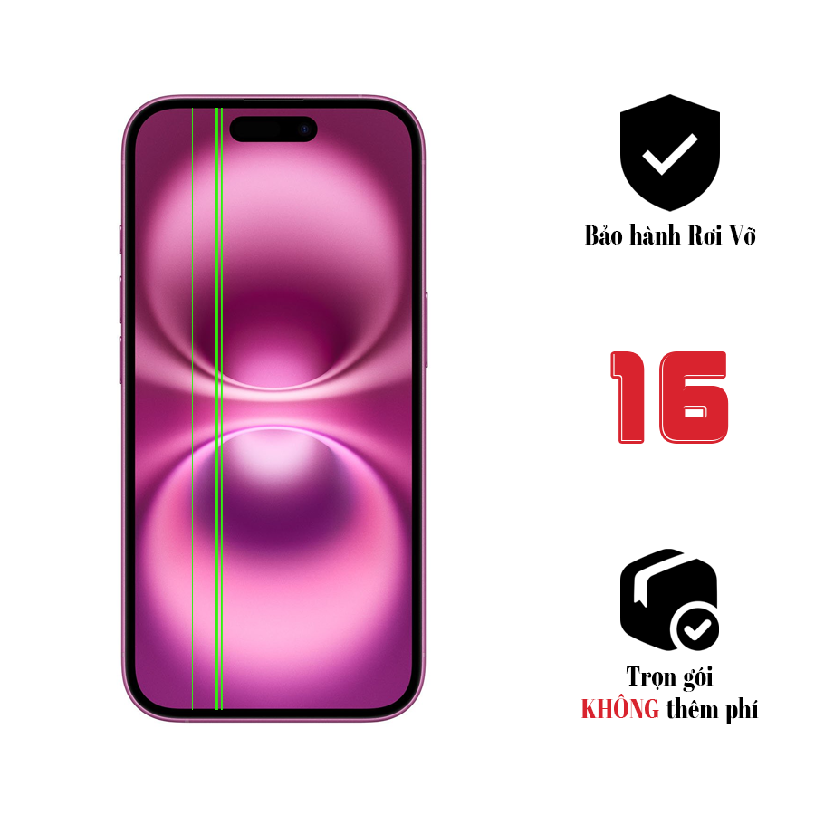 Xử lý sọc màn hình iPhone 16