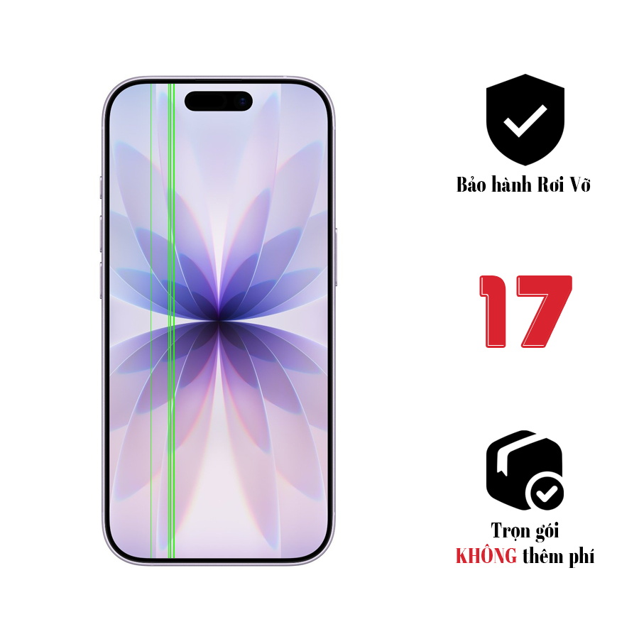 Xử lý sọc màn hình iPhone 17